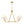 LightFixturesUSA - French Luxe Brass 4 - Light White Linen Shade Candle Chandelier - Chandelier - Brass - 