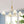 LightFixturesUSA - French Luxe Brass 4 - Light White Linen Shade Candle Chandelier - Chandelier - Brass - 