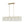 LightFixturesUSA - French Luxe Brass Crystal Linear Cage Island Chandelier - Chandelier - Brass - 
