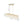 LightFixturesUSA - French Luxe Brass Crystal Linear Cage Island Chandelier - Chandelier - Brass - 