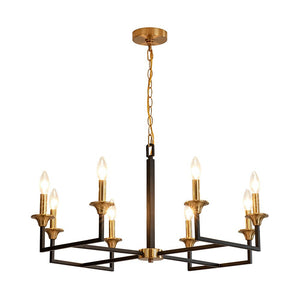 LightFixturesUSA - French Modern 8 - Light Candle Chandelier - Chandelier - 8 - Lt - 