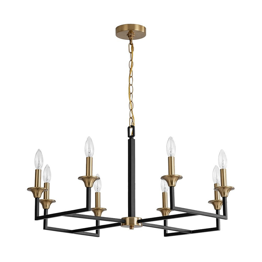 LightFixturesUSA - French Modern 8 - Light Candle Chandelier - Chandelier - 8 - Lt - 