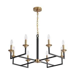 LightFixturesUSA - French Modern 8 - Light Candle Chandelier - Chandelier - 8 - Lt - 