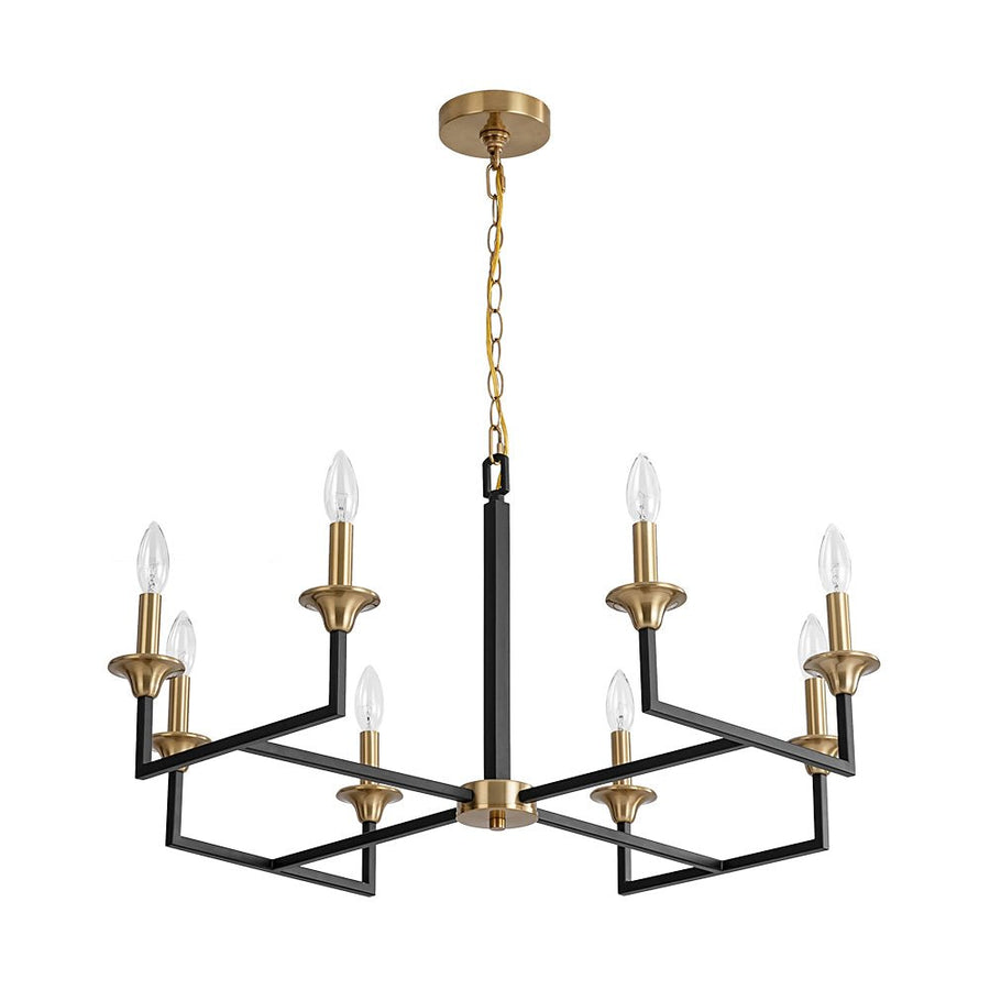 LightFixturesUSA - French Modern 8 - Light Candle Chandelier - Chandelier - 8 - Lt - 