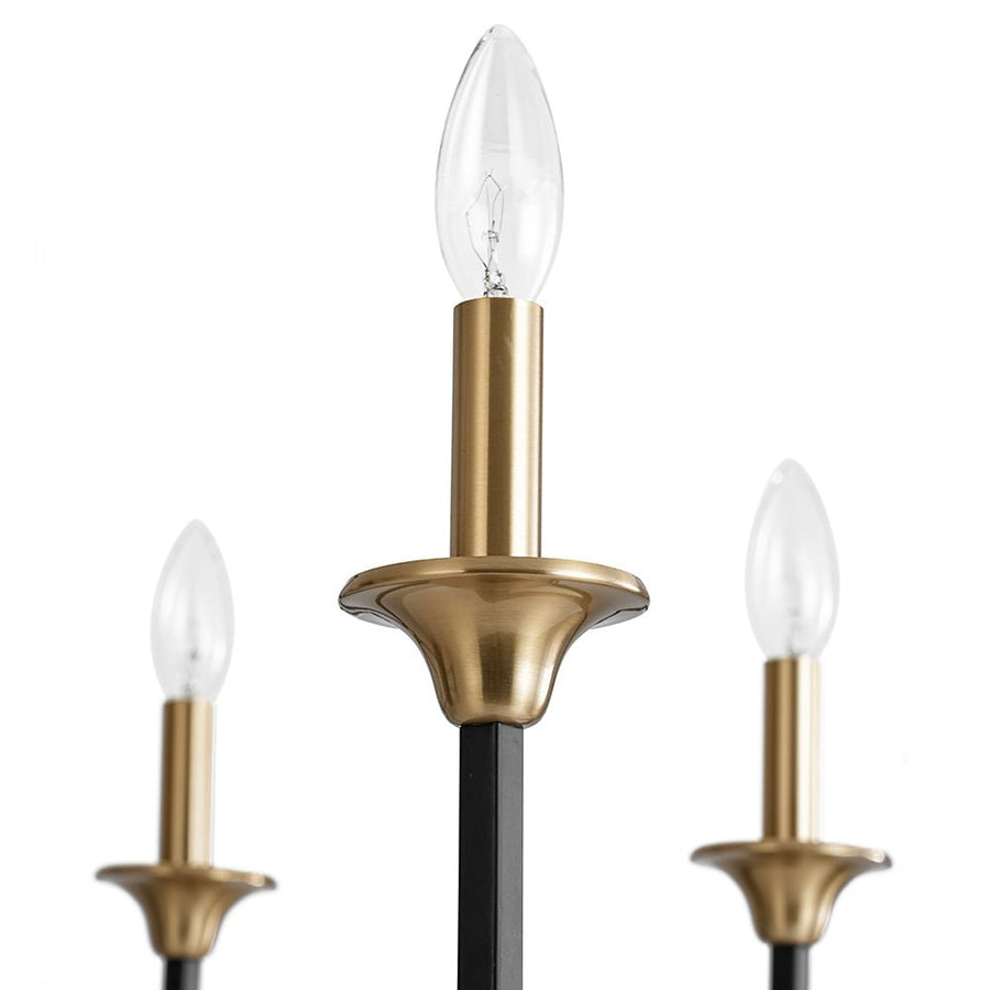 LightFixturesUSA - French Modern 8 - Light Candle Chandelier - Chandelier - 8 - Lt - 