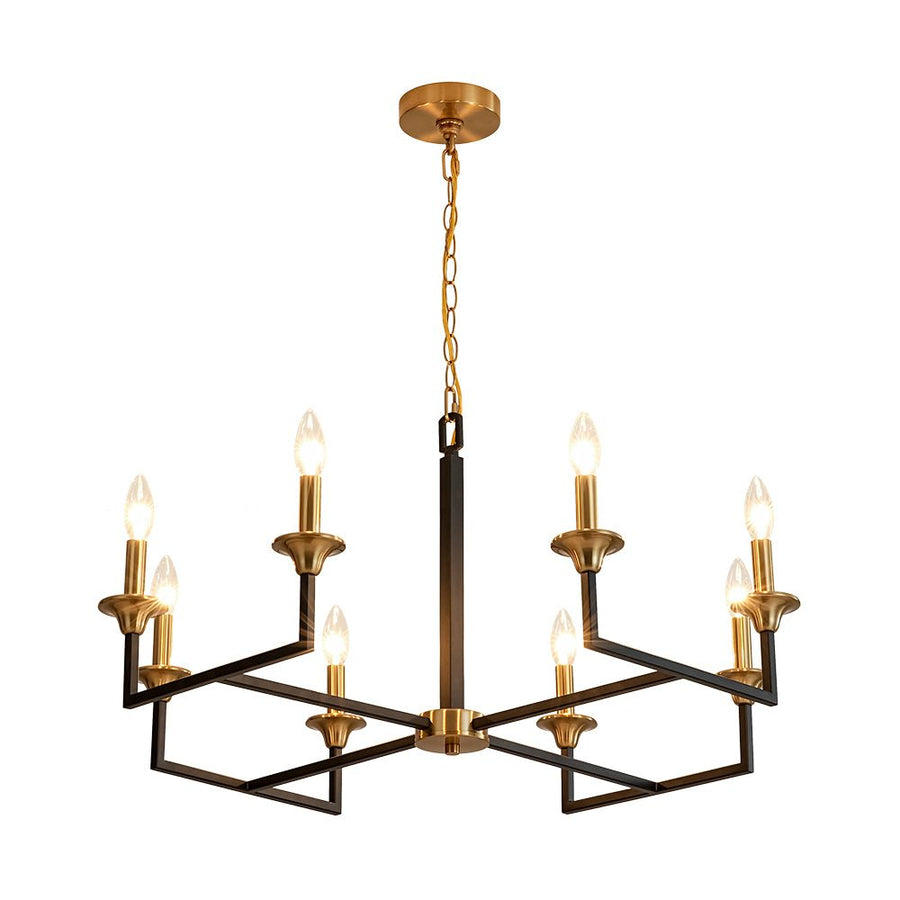 LightFixturesUSA - French Modern 8 - Light Candle Chandelier - Chandelier - 8 - Lt - 