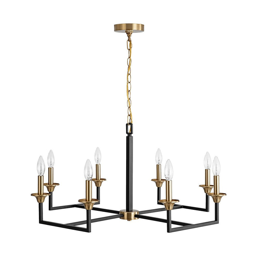 LightFixturesUSA - French Modern 8 - Light Candle Chandelier - Chandelier - 8 - Lt - 