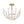 Load image into Gallery viewer, LightFixturesUSA - French Sculpture Brass Bloom Glass Floral Semi Flush Mount - Ceiling Light - Gold - 
