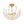 LightFixturesUSA - French Sculpture Brass Bloom Glass Floral Semi Flush Mount - Ceiling Light - Gold - 