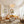 Load image into Gallery viewer, LightFixturesUSA-French Tiered Ginkgo Leaf Textured Glass Round Chandelier-Chandelier-Brass-
