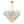 LightFixturesUSA-French Tiered Ginkgo Leaf Textured Glass Round Chandelier-Chandelier-Chrome-