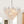LightFixturesUSA-French Tiered Ginkgo Leaf Textured Glass Round Chandelier-Chandelier-Chrome-