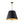 LightFixturesUSA - French Vintage Black Gold Iron Drum Cage Chandelier - Chandelier - 19.7 in - 