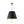 LightFixturesUSA - French Vintage Black Gold Iron Drum Cage Chandelier - Chandelier - 19.7 in - 