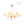 Load image into Gallery viewer, LightFixturesUSA - Frosted Glass Bubble 2 - Tier Sputnik Semi Flush Chandelier - Chandelier - Brass - 
