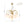 LightFixturesUSA-Funky 10-Light Tiered Round Opal Glass Globe Bubble Chandelier-Chandelier-Brass-