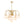 LightFixturesUSA-Funky 10-Light Tiered Round Opal Glass Globe Bubble Chandelier-Chandelier-Brass-