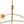LightFixturesUSA - Funky 5 - Light Seesaw Arched Arm Glass Globe Chandelier - Chandelier - Clear Glass - 