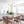 LightFixturesUSA - Funky 5 - Light Seesaw Arched Arm Glass Globe Chandelier - Chandelier - Clear Glass - 