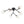 LightFixturesUSA - Funky Branch Style 6 - Light Clear Glass Bubble Semi Flush Mount - Ceiling Light - Black - 