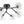 Load image into Gallery viewer, LightFixturesUSA - Funky Branch Style 6 - Light Clear Glass Bubble Semi Flush Mount - Ceiling Light - Black - 
