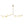 LightFixturesUSA - Funky Curved White Glass Bubble Linear Island Chandelier - Chandelier - Brass - 