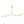 LightFixturesUSA - Funky Curved White Glass Bubble Linear Island Chandelier - Chandelier - Brass - 