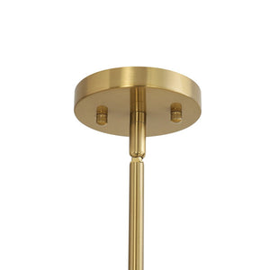 LightFixturesUSA - Funky Curved White Glass Bubble Linear Island Chandelier - Chandelier - Brass - 