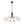 LightFixturesUSA - Funky Eclectic Frozen Icy Style Black Sputnik Chandelier - Chandelier - 8 - Lt - 