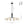 LightFixturesUSA - Funky Eclectic Frozen Icy Style Black Sputnik Chandelier - Chandelier - 8 - Lt - 