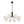 LightFixturesUSA - Funky Eclectic Frozen Icy Style Black Sputnik Chandelier - Chandelier - 8 - Lt - 