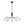 LightFixturesUSA - Funky Eclectic Frozen Icy Style Black Sputnik Chandelier - Chandelier - 8 - Lt - 