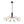 LightFixturesUSA - Funky Eclectic Frozen Icy Style Black Sputnik Chandelier - Chandelier - 8 - Lt - 