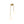 LightFixturesUSA-Funky Goose Arm 2-Light Offset Frosted Glass Globe Ceiling Fixture-Ceiling Light-Brass-