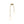 LightFixturesUSA-Funky Goose Arm 2-Light Offset Frosted Glass Globe Ceiling Fixture-Ceiling Light-Brass-