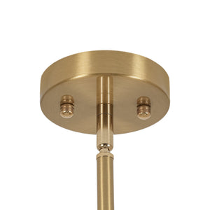 LightFixturesUSA-Funky Laser Tiered Polished Iridescent Glass Globe Sputnik Chandelier-Chandelier-Brass-