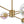 LightFixturesUSA-Funky Laser Tiered Polished Iridescent Glass Globe Sputnik Chandelier-Chandelier-Brass-