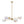 LightFixturesUSA-Funky Laser Tiered Polished Iridescent Glass Globe Sputnik Chandelier-Chandelier-Brass-