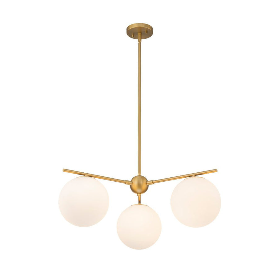 LightFixturesUSA - Funky Linear Sputnik Opal Glass Globe Tier Bubble Chandelier - Chandelier - 1 - Tier - 