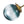 LightFixturesUSA - Glam 12 - light Blue Glass Globe Sputnik Bubble Chandelier - Chandelier - Brass - 
