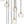 LightFixturesUSA - Glam 12 - Light Cluster Cutting Crystal Pendant Chandelier - Pendant Light - Brass (Pre - Order) - 