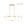LightFixturesUSA - Glam 12 - Light Shine Opal Glass Globe Linear Island Chandelier - Chandelier - Brass - 