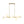 LightFixturesUSA - Glam 12 - Light Shine Opal Glass Globe Linear Island Chandelier - Chandelier - Brass - 