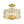 LightFixturesUSA-Glam 4-Light Drum Crystal Ceiling Light-Ceiling Light-Brass-