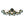 Load image into Gallery viewer, LightFixturesUSA - Glam Bloom 12 - Light Blue Glass Bubble Semi Flush Chandelier - Chandelier - Brass (Pre - Order) - 
