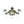 Load image into Gallery viewer, LightFixturesUSA - Glam Bloom 12 - Light Blue Glass Bubble Semi Flush Chandelier - Chandelier - Brass (Pre - Order) - 
