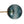 LightFixturesUSA - Glam Bloom 12 - Light Blue Glass Bubble Semi Flush Chandelier - Chandelier - Brass (Pre - Order) - 