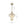 Load image into Gallery viewer, LightFixturesUSA - Glam Bloom Floral Crystal Accented Cage Pendant Light - Chandelier - Brass - 
