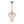 Load image into Gallery viewer, LightFixturesUSA - Glam Bloom Floral Crystal Accented Cage Pendant Light - Chandelier - Brass - 
