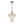 Load image into Gallery viewer, LightFixturesUSA - Glam Bloom Floral Crystal Accented Cage Pendant Light - Chandelier - Brass - 
